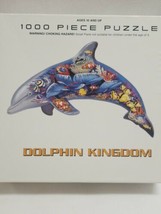 1000 Piece Puzzle &quot;Dolphin Kingdom&quot; USA Cutout - $15.30