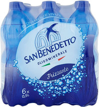 San Benedetto Sparkling water 16.9 oz plastic (PACKS OF 24) - £54.20 GBP