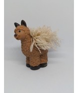 Fisher Price Little People LLAMA ALPACA FARM ANIMAL Touch &amp; Feel Nativit... - $15.21