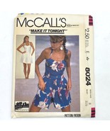 McCalls Pattern 8024 1980s Camisole Miniskirt Shorts Culottes Sherry Hol... - £7.01 GBP