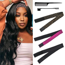 Elastic Bands for Wig, Lace Melting Band, 3PCS Wig Band for Lace Frontal with Ra - £8.35 GBP