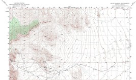 Blue Diamond Quadrangle, Nevada 1952 Topo Map USGS 15 Minute - Shaded - £16.52 GBP