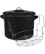 Granite Ware 21.5 Quart Water Bath Canner, Large Enamel Canning Pot with... - $930.50 MXN