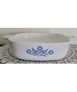 Corning Ware ~ 1 Qt. ~ Cornflower Blue Casserole Dish ~ P-1-B ~ USA (2A) - $22.44