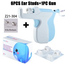 1Set DolphinMishu Professional Ear Piercing Surgical Steel Ear Studs with Bullet - £17.18 GBP