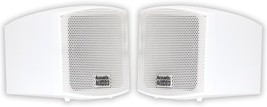 Acoustic Audio Aa321W Mountable Indoor Speakers 400 Watts White Bookshel... - $47.98