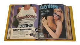 1977 Easyriders Magazines Lot Binder Harley Davidson Chopper Biker 12 Issues image 9
