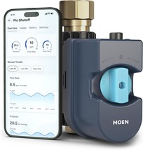 Moen Flo Smart Water Monitor And Automatic Shutoff Sensor, Wi-Fi, Color ... - $492.59