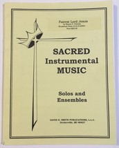 Sacred Instrumental Sheet Music Fairest Lord Jesus David E. Smith Woodwind Choir - £11.23 GBP