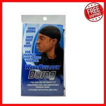 Unisex Black Liquid Durag - Comfortable Extra Long Tails for Active Life... - $32.97