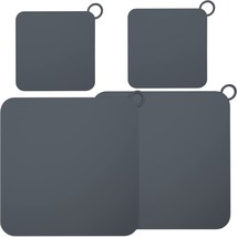 Pagow 4Pcs Square Silicone, Length: 7.76 Inch X 7.76 Inch, 4.7 Inch X 4.7 Inch - £31.26 GBP