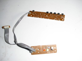 ba94f0f0103 1  -b    key  board and  ir  sensor   for  magnavox   32mf339/f7 - $6.99