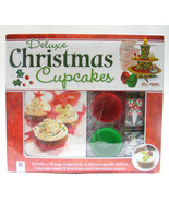 HINKLER DELUXE CHRISTMAS CUPCAKES KIT HOLIDAY CHRISTMAS ACCESSORY - $15.95