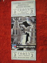 NY Rangers 1995 Stanley Cup Playoffs Semi 2nd Round Game 3 Ticket Stub MSG - $7.91