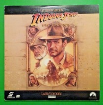 Indiana Jones and the Last Crusade (1989) - Letterbox Edition - Laserdisc - Ford - £8.86 GBP