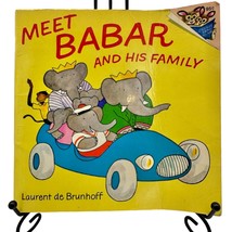 Meet Babar and His Family Laurent de Brunhoff (1973) Vintage Paperback Some Wear - £7.04 GBP