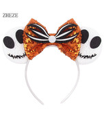 Mickey Minnie Mouse Ears Nightmare Before Christmas Jack Halloween Headband - £10.17 GBP