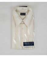 Vintage Career Club Shirt Sz 18.5 Tall Half Sleeve Ashley Fortrel Polyes... - £14.90 GBP