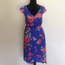 Skies are Blue Floral faux wrap dress. Sz XS. NWT - $17.47