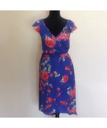 Skies are Blue Floral faux wrap dress. Sz XS. NWT - $17.47