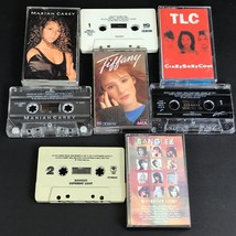 80s &amp; 90s Lot of 4 Cassettes Mariah Carey - Tiffany - TLC - Bangles - £11.68 GBP