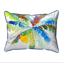 Betsy Drake Big Palm Extra Large Zippered Indoor Outdoor Pillow 20x24 - £49.35 GBP