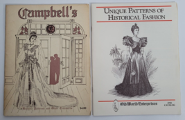 Historic Patterns Catalogs Vintage Campbell&#39;s Old World Enterprises Fashion - £11.85 GBP