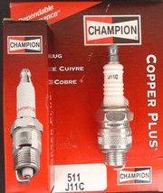 Champion Spark Plug J11C #511 Replaces: J11 J11J J11JM J12C RJ11 UJ12 XJ11 B2 B4 - £3.95 GBP