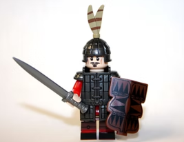 PLTOYS Chinese Warrior Knight Feathered Helmet Exclusive Minifigure - $6.00