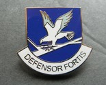 AIR FORCE SECURITY USAF SHIELD USA LAPEL PIN BADGE 1 INCH DEFENSOR - $5.64