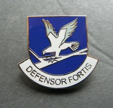 AIR FORCE SECURITY USAF SHIELD USA LAPEL PIN BADGE 1 INCH DEFENSOR - £4.50 GBP