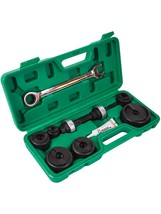 Manual Knockout Hole Punch Driver Kit 1/2 To 2 Inch Electrical Conduit, ... - $90.04