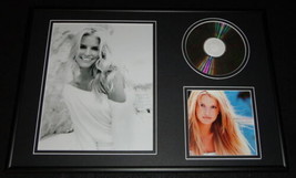 Jessica Simpson I Wanna Love You Forever Framed 12x18 CD &amp; Photo Display - £54.52 GBP