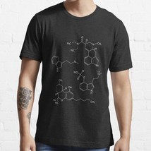  Psychedelic Molecules Black Men Classic T-Shirt - £13.11 GBP