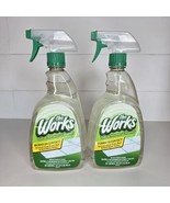 2- The Works Tub &amp; Shower Cleaner Trigger Spray 32 oz Soap Scum Rust Har... - €76,76 EUR