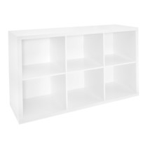 ClosetMaid 6 Cube Storage Shelf Organizer Bookshelf with Back Panel, Easy Assemb - £129.70 GBP