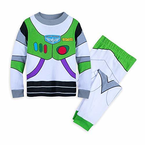 Disney Buzz Lightyear Costume PJ PALS for Boys, Size 6 Multicolored - £31.64 GBP