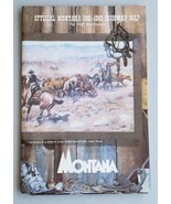 Vintage Official MONTANA 1981-1982 Highway Map Color Travel Guide Brochure - £3.88 GBP