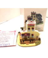 Liberty Falls BERGHOFF BUTCHER SHOP Vintage Village Building - $183.78 MXN