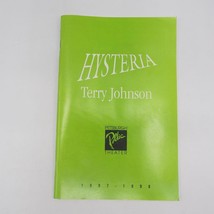 Playbill Theater Program Hysteria Terry Parker Pittsburgh Public Theater... - £11.82 GBP
