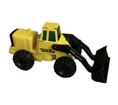 1992 Tonka Front End Loader Yellow 1:64 Scale Die Cast  & Plastic Toy - $6.92