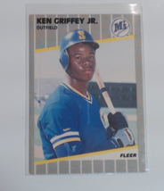 1989 Fleer Ken Griffey Jr. #548 Rookie Card Excellent - $79.00