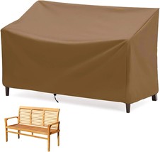 Outdoor Bench Cover For 3-Seater Bench, 210D Waterproof Outdoor Patio, 3... - £30.93 GBP