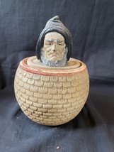 Antique Buster Brown Tabac Humidor Par Johan Maresch (Autriche) Pottery - $218.99