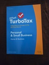 Intuit TURBOTAX Home and Business 2014 - $14.84