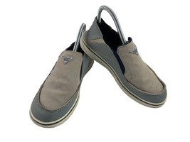 Columbia PFG Boat Shoes Youth Boys Bahama Blue Grey 5M Omni Grip Slip On... - $19.62