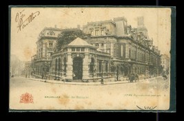 Vintage UDB Postcard Hotel Des Monnaies Brussels Belgium Postal History - £9.98 GBP