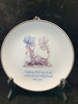 World Wide Arts Holly Hobbie Lasting Memories Collection Friend Plate 1978 - £6.38 GBP