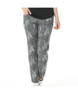 NWT Ladies IBKUL BLACK WHITE SNAKE Pullon Golf Ankle Pants - 6 8 10 12 &amp; 14 - £48.90 GBP