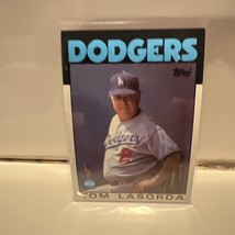Tom Lasorda 1986 Topps #291   Los Angeles Dodgers. - £0.86 GBP